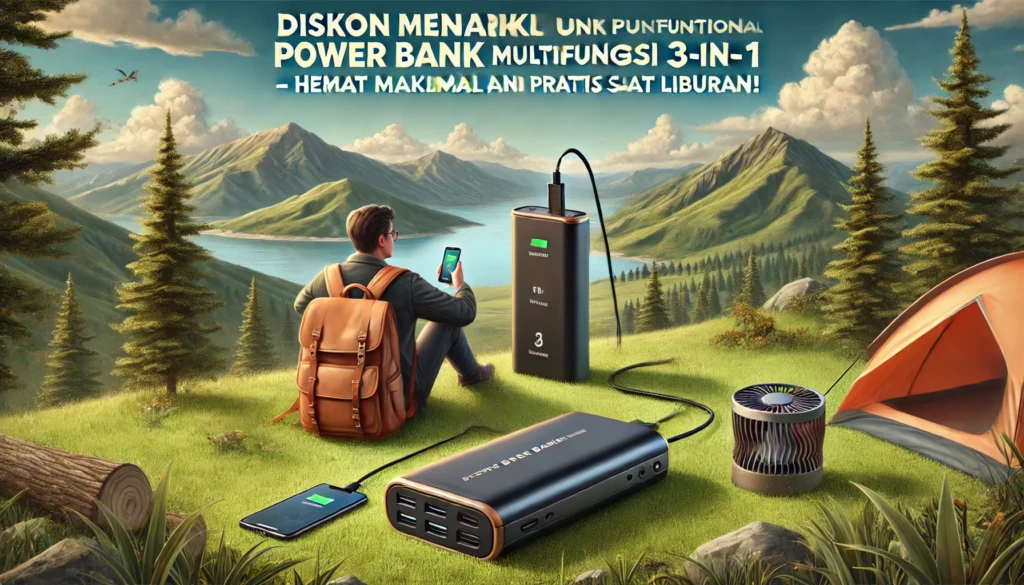 promo power bank multifungsi terbaru